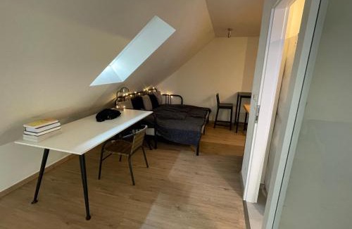 Zernovka Wohnung | Útulný podkrovní ateliér se zahradou