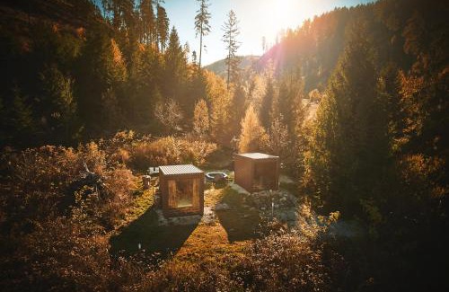 Spisske Bystre Skihütte | Škandinávske domčeky-lesná sauna a ubytovanie