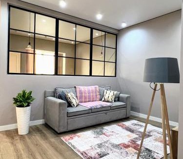 Almaty Wohnung | Просторный люкс с шикарным видом