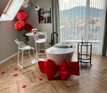 Velingrad Wohnung | Студио с вана и гледка в "The House" с Термална зона