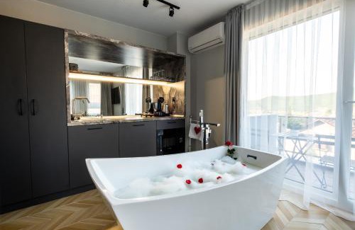 Velingrad Wohnung | Студио с вана и гледка в "The House" с Термална зона