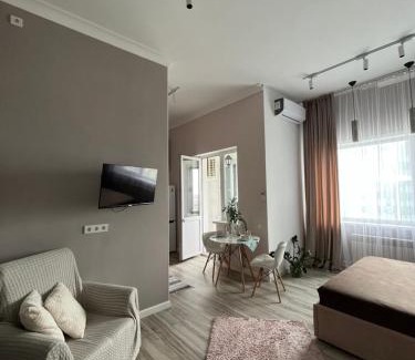 Yesil District Wohnung | Уютная студия с видом на Ботанический парк