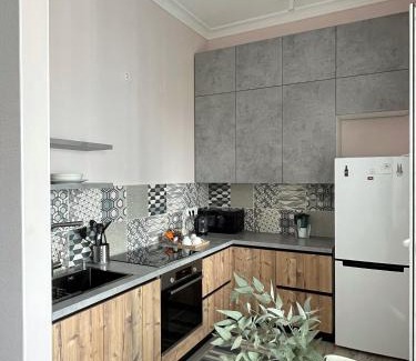 Yesil District Wohnung | Уютная студия с видом на Ботанический парк