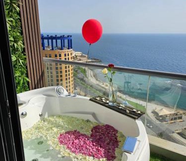 Ash Shati Wohnung | داماك الكورنيش جدة الجناح الذهبي Damac tower jeddah