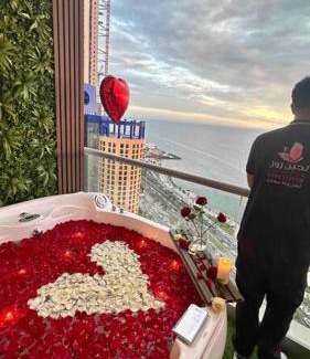 Ash Shati Wohnung | داماك الكورنيش جدة الجناح الذهبي Damac tower jeddah