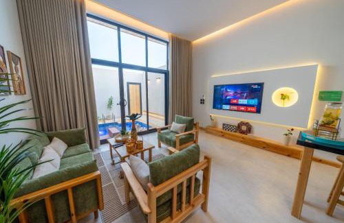 Dhahban Skihütte | شاليهات سكاي لاين - skyline chalets