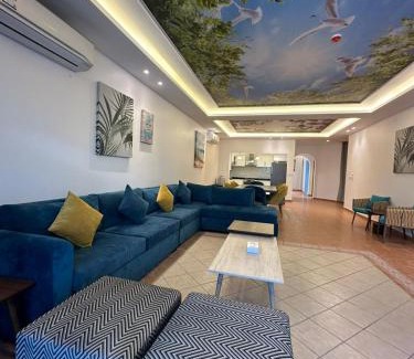 Durrat Al-Arous Wohnung | شاليه المالديف لافونتين دره العروس شاطى رملي مع مسبح خاص البرادايس للعائلات