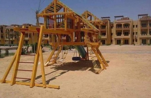 Al-Janayin Skihütte | شاليه غرفتين مكيف بالكامل