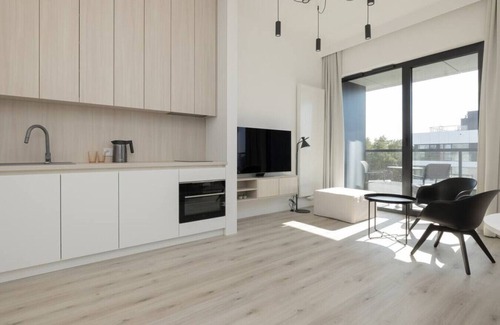 Trzebiatow Wohnung | Attraktive romantische Wohnung mit Blick auf das Meer