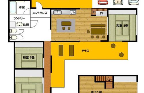 Suzaki Haus | ペットと泊まれる4LDK貸別荘 BBQ可 満点の星空に囲まれた御用邸付近の非日常空間 駐車場3台 s01