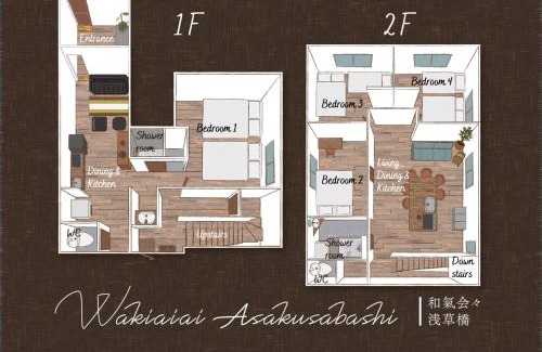 Asakusabashi Wohnung | 和氣会々浅草橋 Wakiaiai Asakusabashi