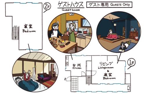 Shimoichi Wohnung | 奈良吉野の小学校跡地ゲストハウス-五右衛門風呂体験-漫画図書室-卓球台-一棟貸し-素泊まり-吉野山天川村観光-Small inn attached to a historic school building