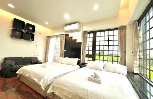 Wujie Haus | 宜蘭包棟民宿 安娜貝絲 獨棟l KTV唱到飽l電動麻將l全套廚房l看電影l遊戲機l 烤肉BBQ l國旅卡特約