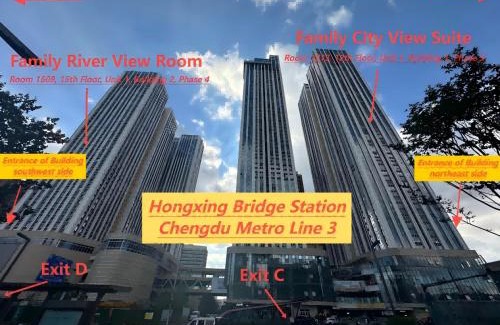 Chengdu City Centre Wohnung | 成都云漫松间民宿