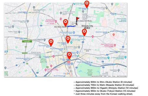 Okubo Wohnung | 新大久保から徒歩7分の新築アパート3