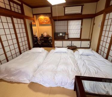 Izumisano Haus | 日式庭院古宅难波直达4房双浴室厕所厨房齐全团队首选可体验和服茶道空中瑜伽交通购物方便bbq可