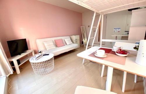 Matsudo Wohnung | 松戸駅ｽｸﾞ1k 光回線完備,女子会にも Nomad松戸宿044