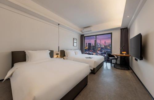 Huaqiang North Wohnung | 枫雨酒店公寓华强北店-Fengyu Hotel Apartment Shenzhen Huaqiang North Subway Station Branch