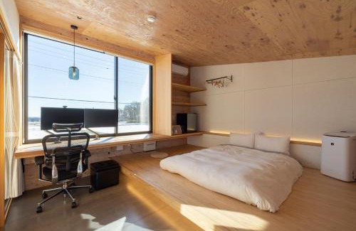 Nasu Hotel | 森deワーケなすっぽ 木の温もりとホテルライクな佇まい 森のバレルサウナ