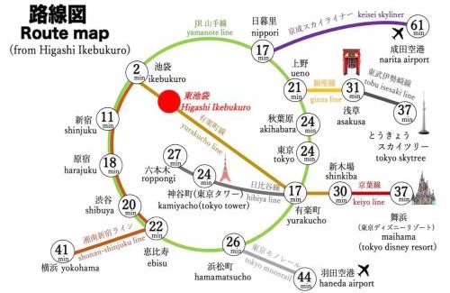 Higashiikebukuro Wohnung | 池袋駅まで徒歩15分 畳の家