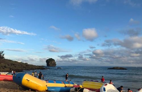 Sail Rock Beach Haus | 海灘戀情 Beach Love 近沙灘-國旅卡特約商店 陽台房 希臘地中海風格