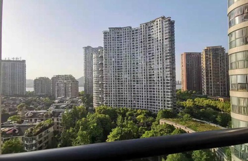 Binjiang Haus | 滨江钱塘江边高层ins少女情侣房(靠近灵隐西湖景区)