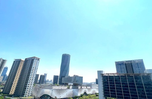 Binjiang Haus | 滨江钱塘江边高层ins少女情侣房(靠近灵隐西湖景区)