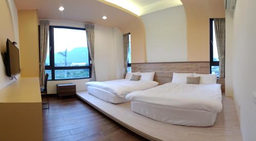 Hualien City Centre Haus | 花蓮法蘿拉電梯田園民宿附設私人停車場