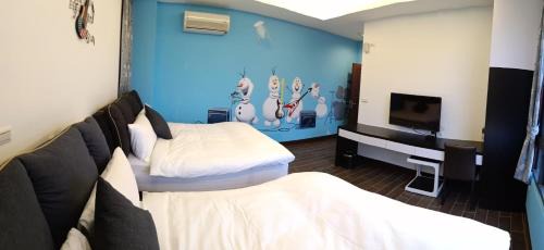 Hualien City Centre Haus | 花蓮法蘿拉電梯田園民宿附設私人停車場