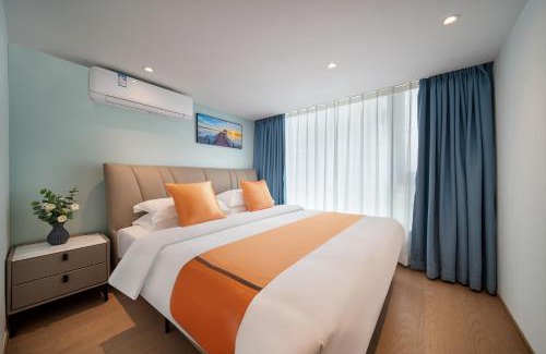 Guangzhou Wohnung | 金舍名都国际公寓广州天河金融城三溪地铁站店