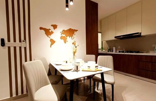 Sepang Wohnung | 02-Airport吉隆坡机场-Sepang-XiamenUni厦门大学-PoolGym-Wifi-3Room