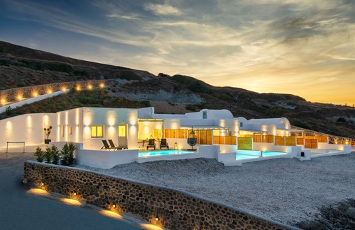 Vourvoulos Haus | 1 BD Grande Suite with Private Pool & Sea View - Siete Mares Luxury Suites