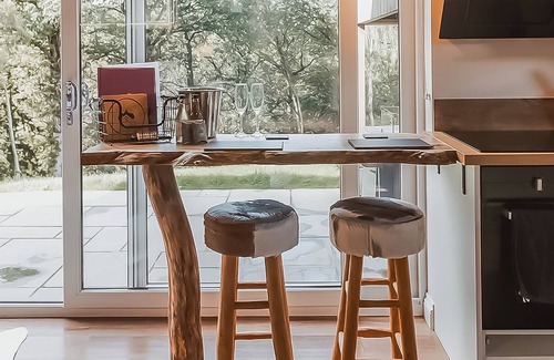 Mochdre Skihütte | 1 Schlafzimmer Unterkunft in Mochdre, Newtown