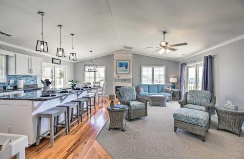 Emerald Isle Haus | 1 Block to Beach Emerald Isle Gem with Ocean View