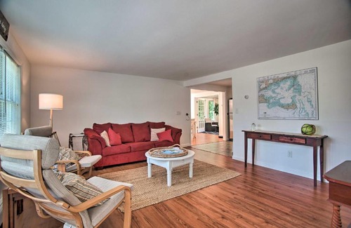 East Falmouth Haus | 1 Mi to Beach Home with Deck and BBQ in East Falmouth