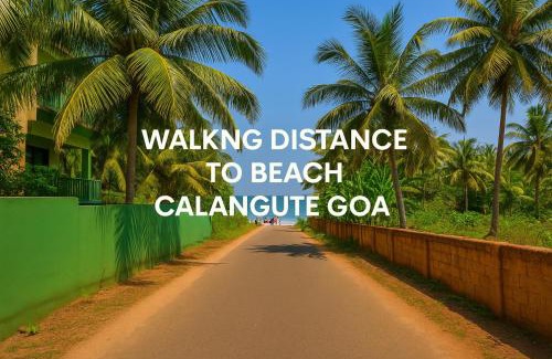 Calangute Haus | 1 Minute Walk From The Beach Calangute Stay G0A