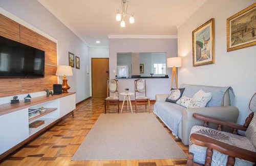 Liberdade Wohnung | 100 m² com terraço, garagem, A/C | 6x sem juros