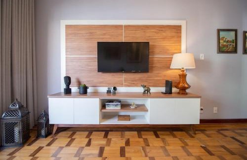 Liberdade Wohnung | 100 m² com terraço, garagem, A/C | 6x sem juros