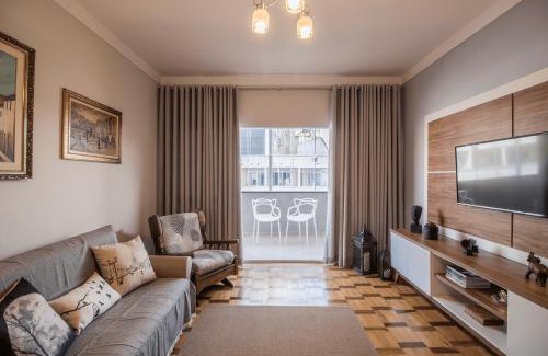 Liberdade Wohnung | 100 m² com terraço, garagem, A/C | 6x sem juros