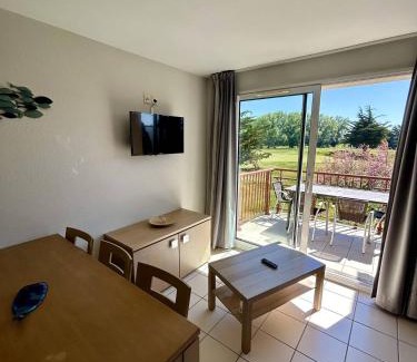 Sables-d'Or-les-Pins Wohnung | 110 - Appartement duplex 6 personnes vue sur Golf.