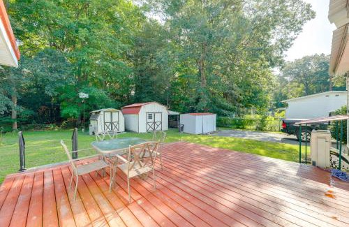 Georgetown Haus | 12 Mi to Dtwn Lewes and Beach Delaware Home with Deck