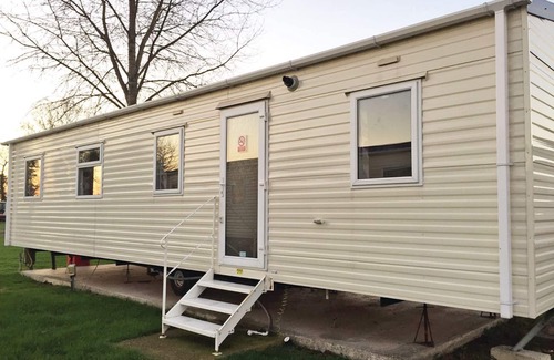York Haus | 12ft-wide caravan with one double and two twin.