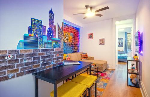 Hoboken Wohnung | 15 Minutes to NYC - Modern & Colorful Hoboken Getaway