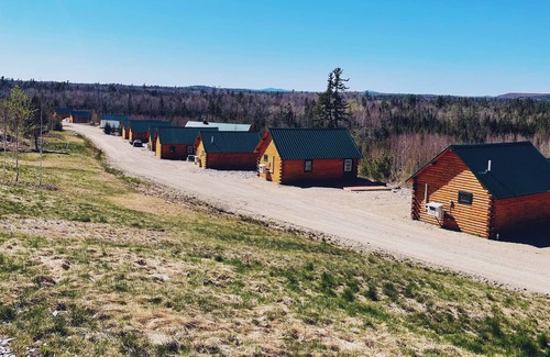 Columbia Falls Kabine | #18 - Flagpole View Cabins - Deluxe Cabin