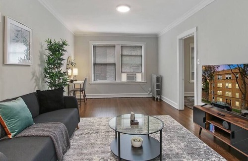 Ravenswood Manor Wohnung | 1BR Serene and Cozy Chicago Apartment