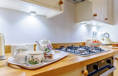 Didmarton Hütte | Unterkunft mit 2 Schlafzimmern in Lower Kilcot, in der Nähe von Wotton-under-Edge