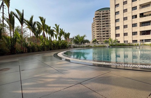 Udupi Wohnung | 2-bedroom apartment in delightful Manipal with AC, WiFi, fitness room