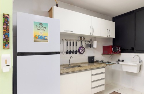 Boa Viagem Wohnung | 2 Blocks from the Beach, Garage, 24-Hour Reception and Coziness!