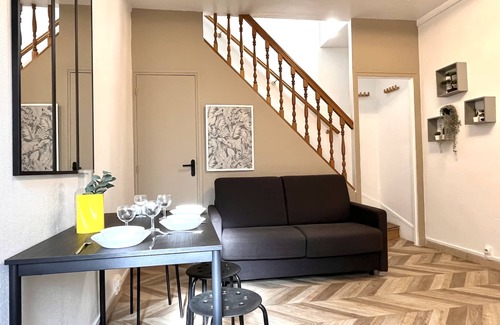 Montreuil Wohnung | #2 Charmante Maison à 4 Minutes du Métro Robespierre