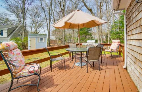 Centerville Haus | 2 Mi to Covells Beach Centerville Home with Deck